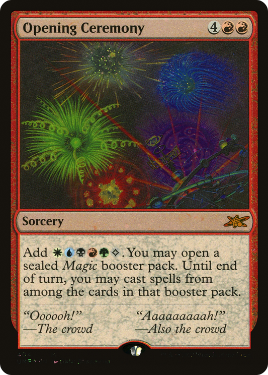 Opening Ceremony (UNF-404) - Unfinity Foil