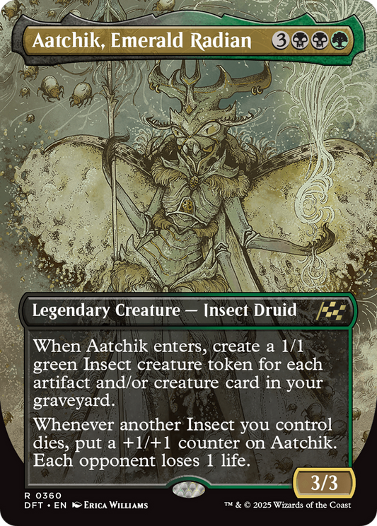 Aatchik, Emerald Radian (Borderless)  (Borderless)(DFT-360) - Aetherdrift