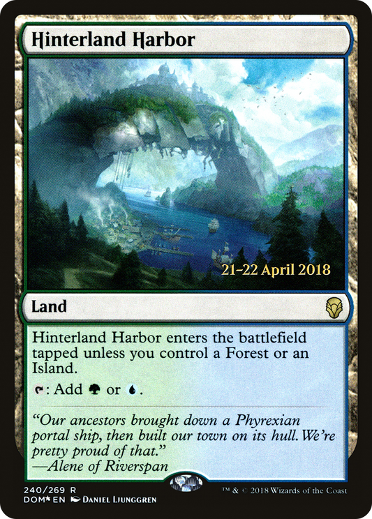 Hinterland Harbor (PDOM-240S) - Dominaria Promos Foil