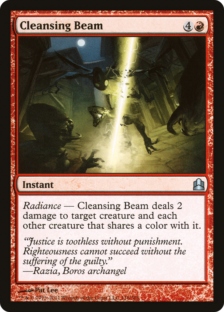 Cleansing Beam (CMD-116) - Commander 2011