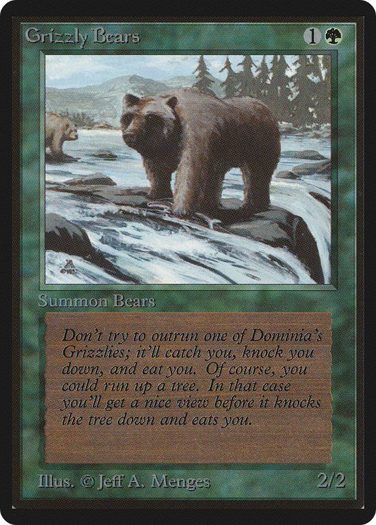 Grizzly Bears (LEB-200) - Limited Edition Beta