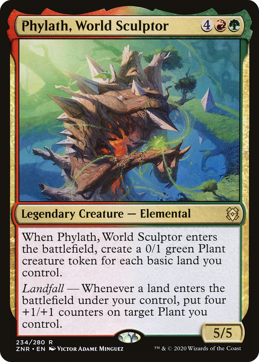 Phylath, World Sculptor (ZNR-234) - Zendikar Rising