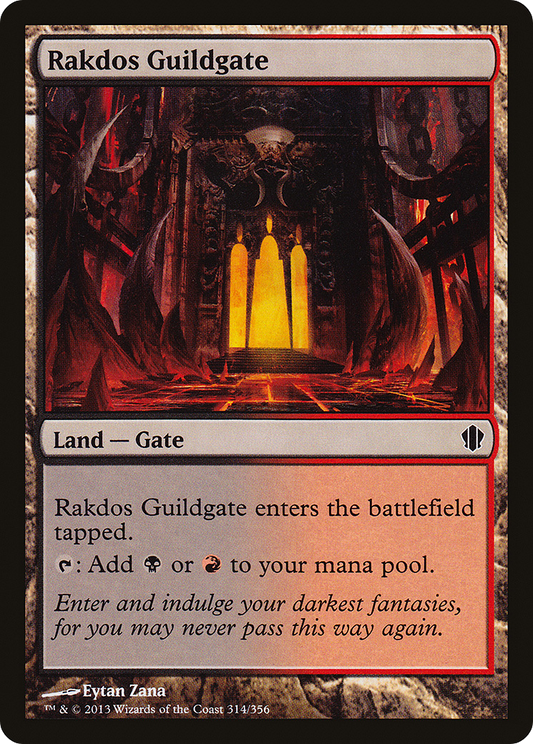 Rakdos Guildgate (C13-314) - Commander 2013