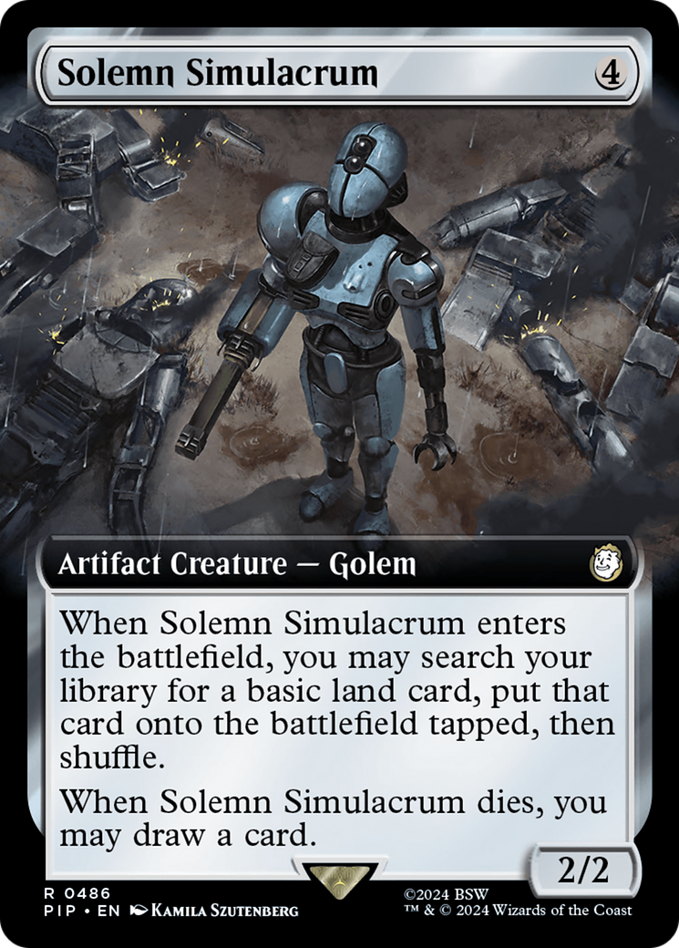 Solemn Simulacrum (PIP-486) - Fallout: (Extended Art)