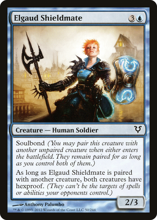 Elgaud Shieldmate (AVR-050) - Avacyn Restored Foil