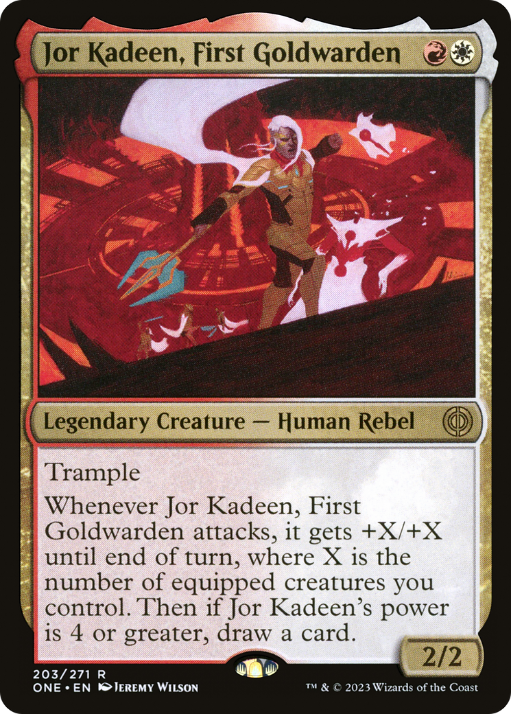 Jor Kadeen, First Goldwarden (ONE-203) - Phyrexia: All Will Be One