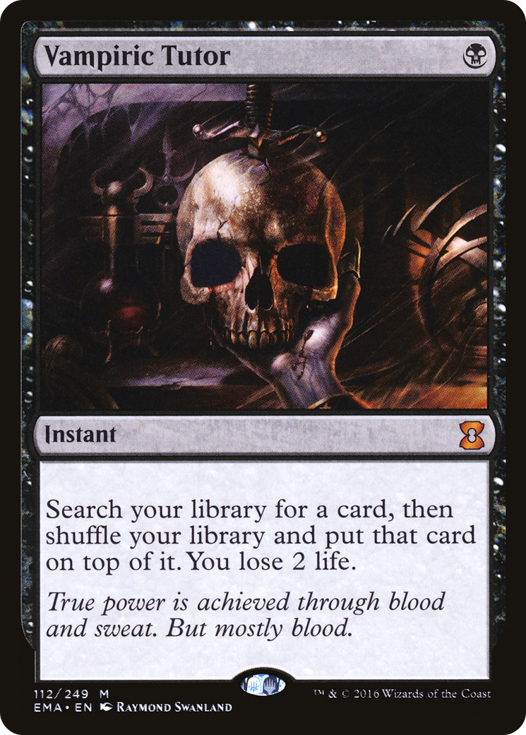 Vampiric Tutor (EMA-112) - Eternal Masters Foil