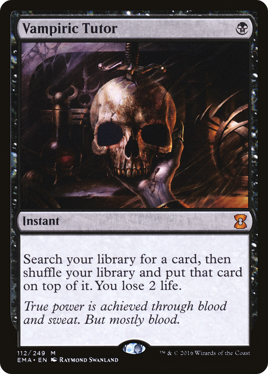 Vampiric Tutor (EMA-112) - Eternal Masters