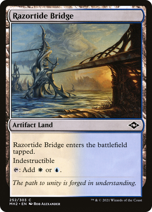 Razortide Bridge (MH2-252) - Modern Horizons 2