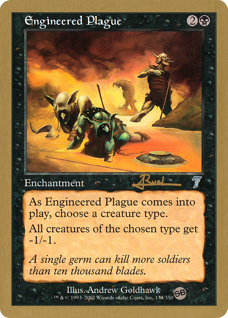 Engineered Plague (WC01-AR133SB) - World Championship Decks 2001