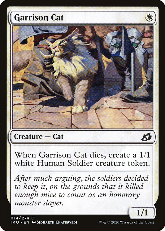 Garrison Cat (IKO-014) - Ikoria: Lair of Behemoths