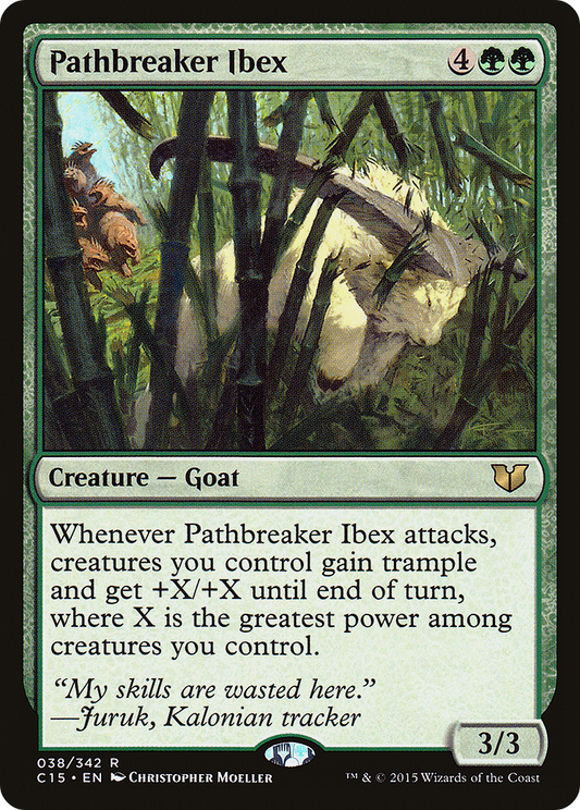 Pathbreaker Ibex (C15-038) - Commander 2015