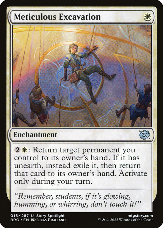 Meticulous Excavation (BRO-016) - The Brothers' War: (storyspotlight)