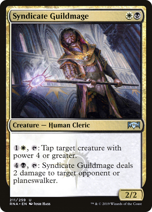 Syndicate Guildmage (RNA-211) - Ravnica Allegiance