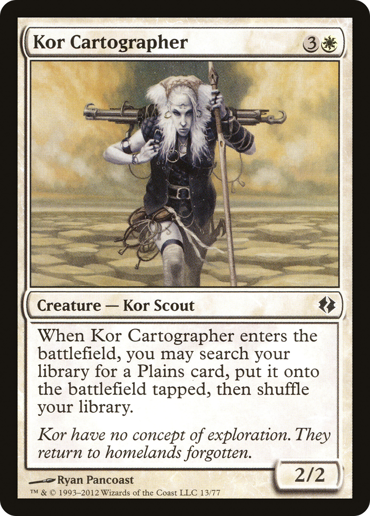 Kor Cartographer (DDI-013) - Duel Decks: Venser vs. Koth