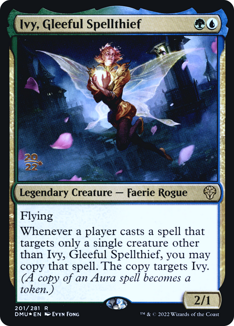 Ivy, Gleeful Spellthief (PDMU-201S) - Dominaria United Promos Foil