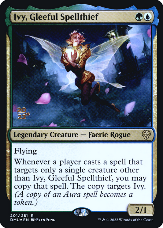 Ivy, Gleeful Spellthief (PDMU-201S) - Dominaria United Promos Foil