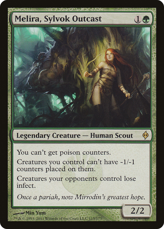 Melira, Sylvok Outcast (NPH-115) - New Phyrexia