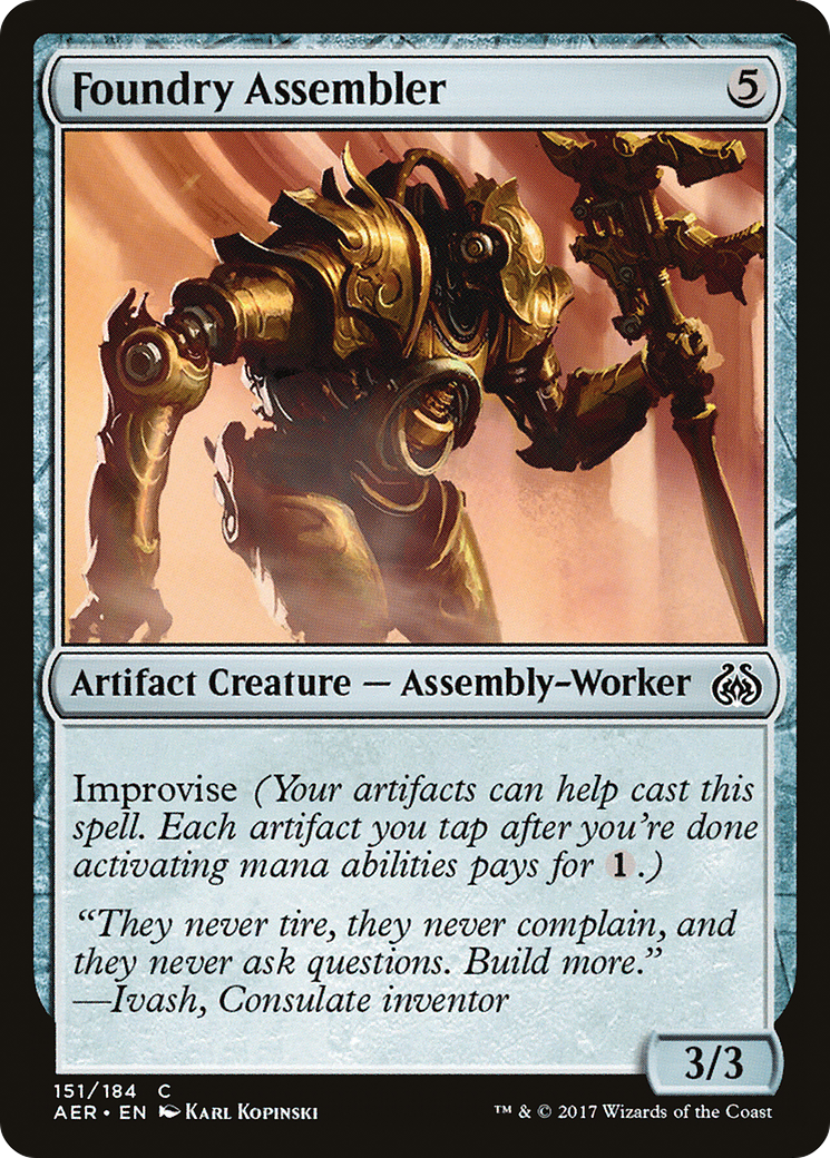 Foundry Assembler (AER-151) - Aether Revolt