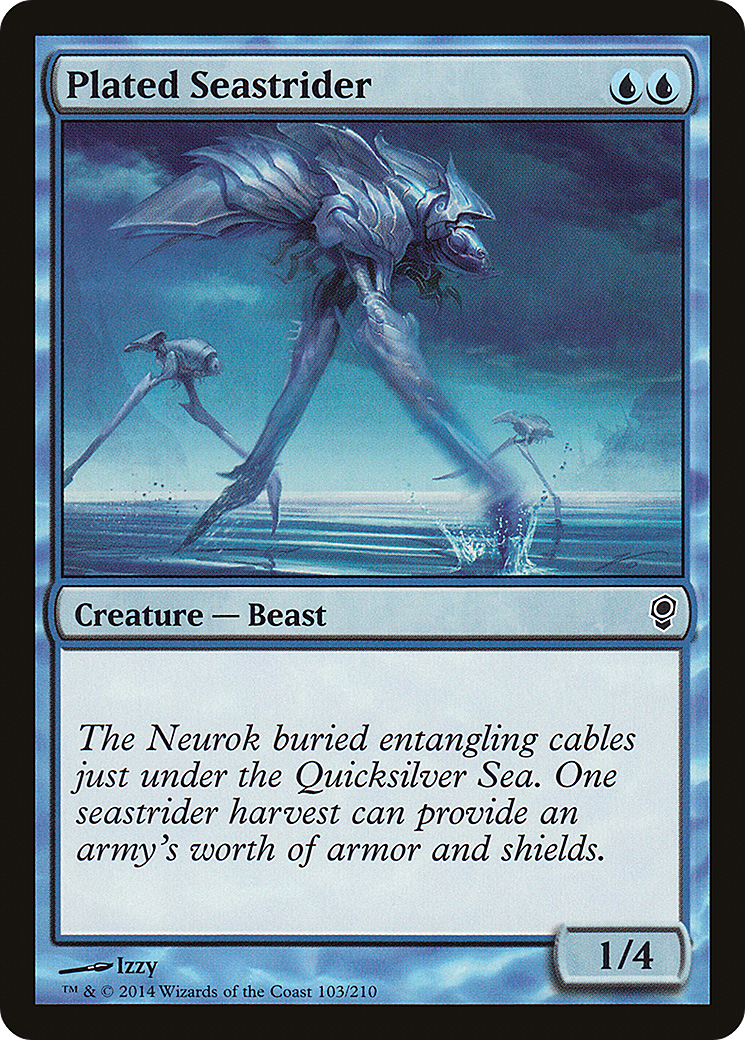 Plated Seastrider (CNS-103) - Conspiracy Foil