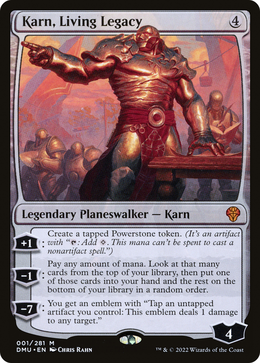 Karn, Living Legacy (DMU-001) - Dominaria United