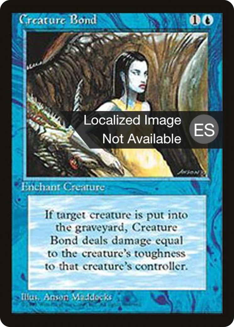 Creature Bond (4BB-066) - Fourth Edition Foreign Black Border