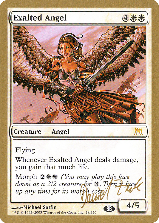 Exalted Angel (WC03-DZ28SB) - World Championship Decks 2003