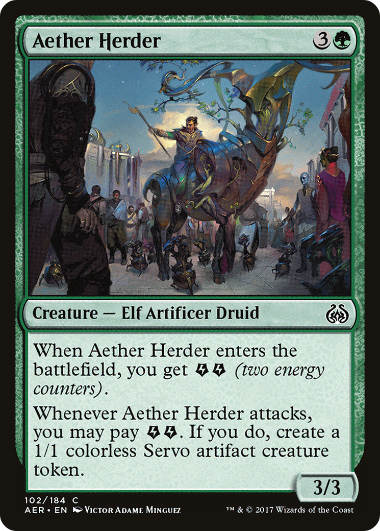 Aether Herder (AER-102) - Aether Revolt Foil