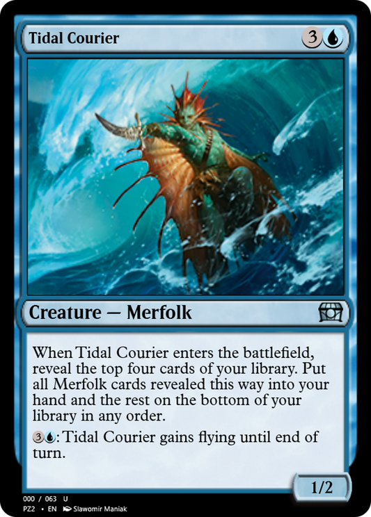 Tidal Courier (PZ2-65861) - Treasure Chest Foil