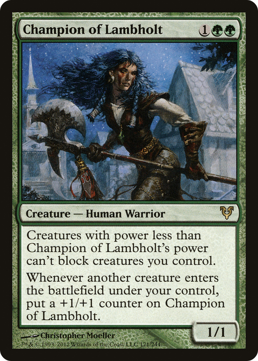 Champion of Lambholt (AVR-171) - Avacyn Restored