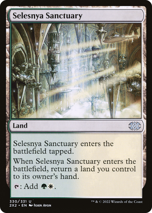 Selesnya Sanctuary (2X2-330) - Double Masters 2022 Foil