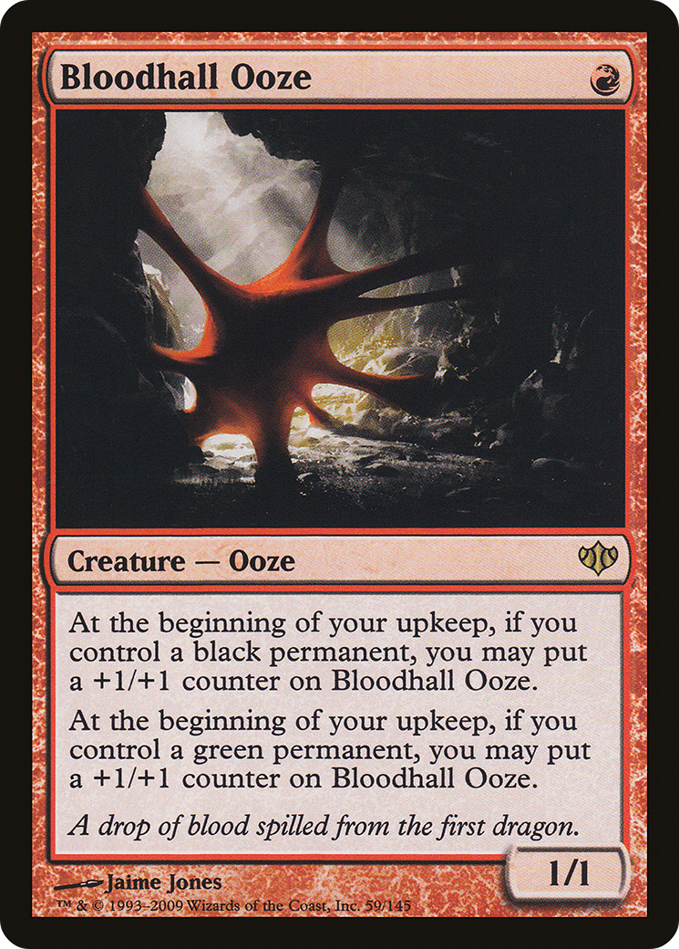 Bloodhall Ooze (CON-059) - Conflux