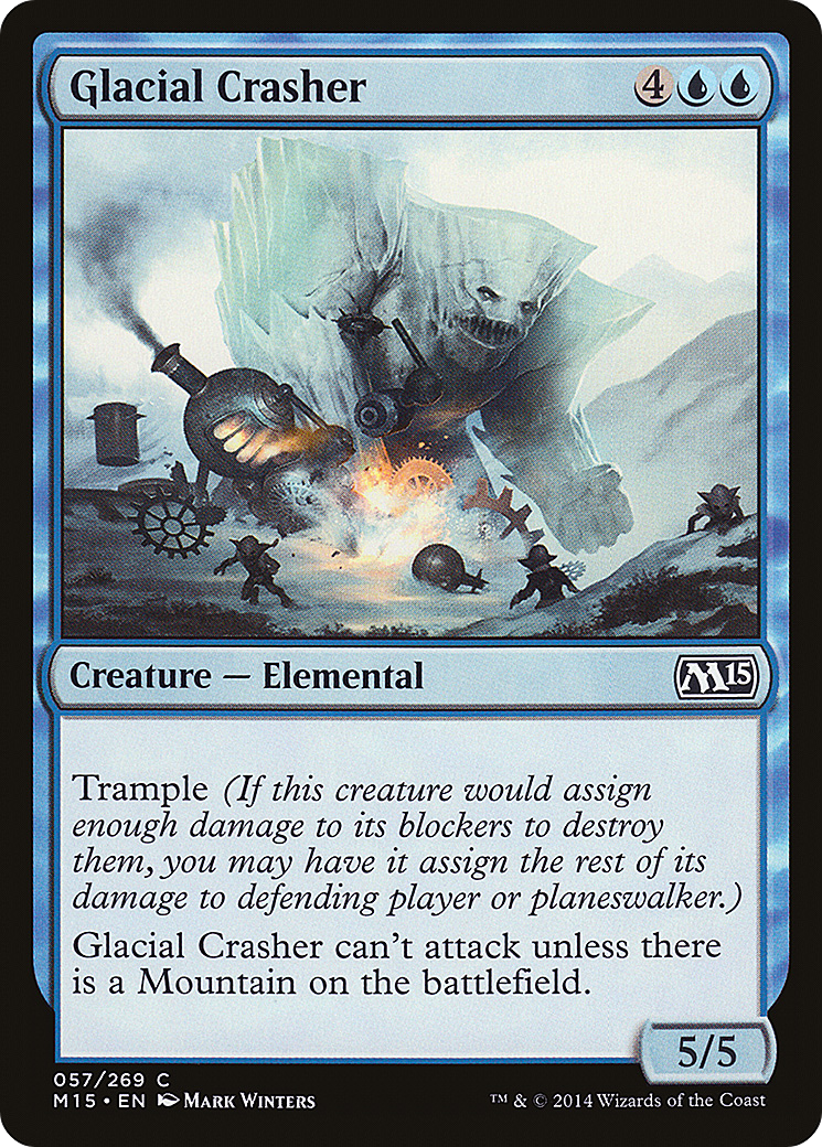 Glacial Crasher (M15-057) - Magic 2015 Foil