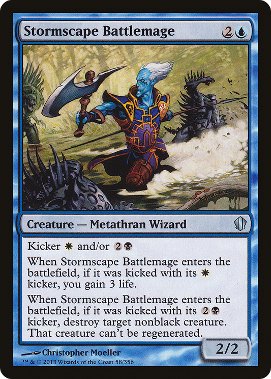 Stormscape Battlemage (C13-058) - Commander 2013