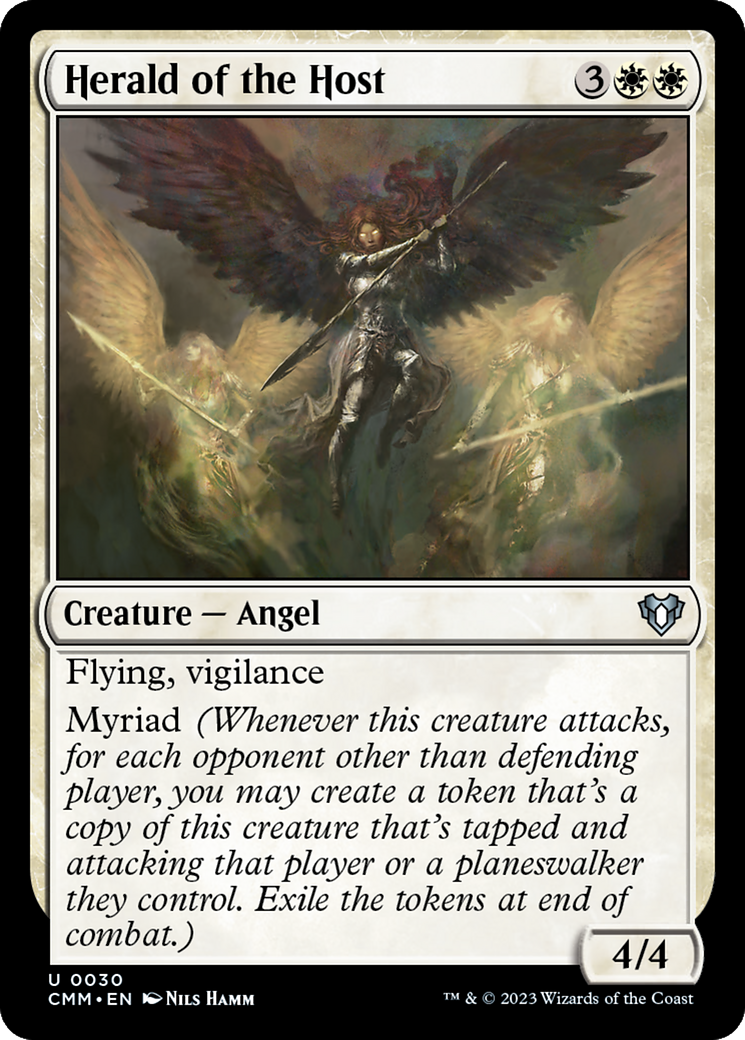 Herald of the Host (CMM-030) - Commander Masters