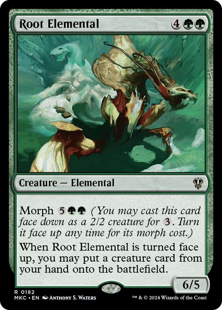 Root Elemental (MKC-182) - Murders at Karlov Manor Commander