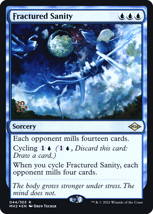 Fractured Sanity (PRE-044) - Modern Horizons 2 Promos (Prerelease) Foil