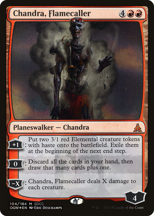 Chandra, Flamecaller (SDCC 2016 Exclusive) (MEDIA-104) - San Diego Comic-Con 2016 Foil
