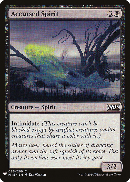 Accursed Spirit (LIST-M15-85) - The List