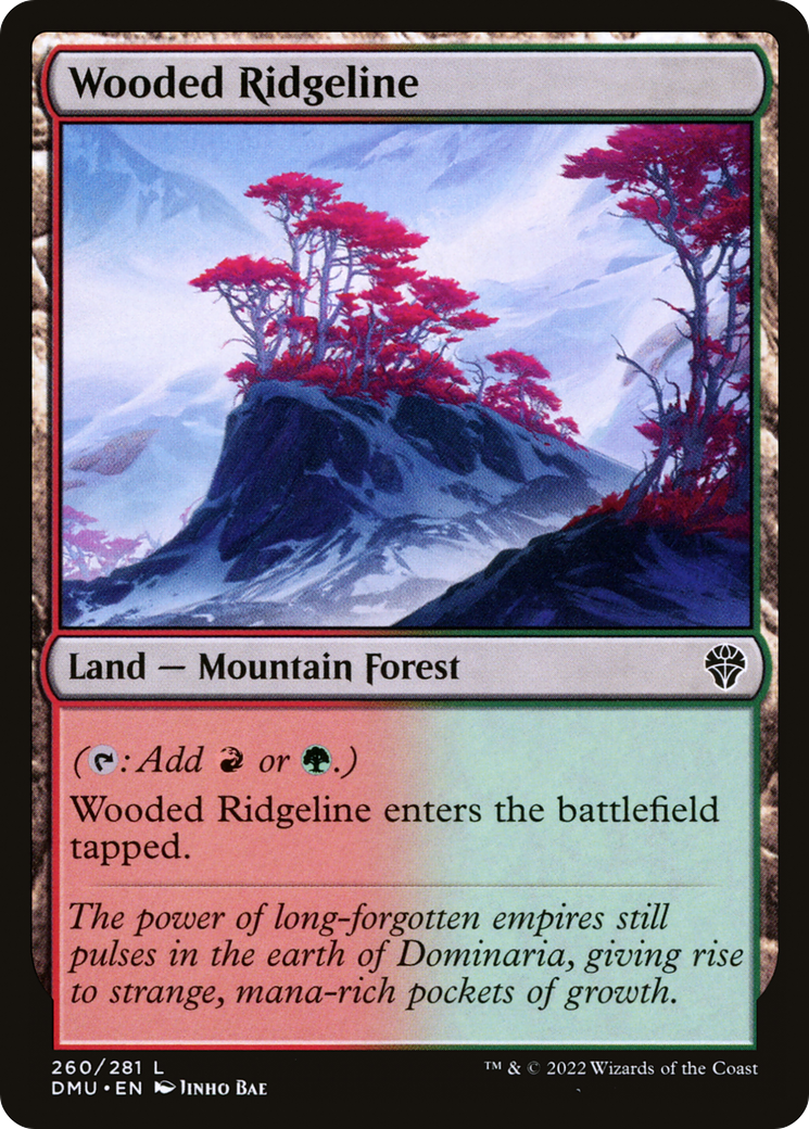 Wooded Ridgeline (DMU-260) - Dominaria United Foil