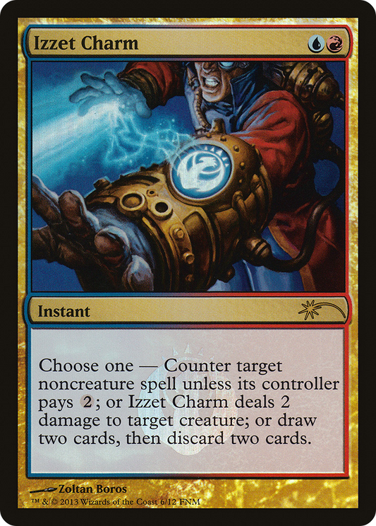 Izzet Charm (FNM-006) - Friday Night Magic 2013 Foil