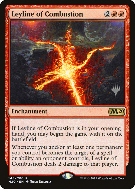 Leyline of Combustion (PM20-148P) - Core Set 2020 Promos