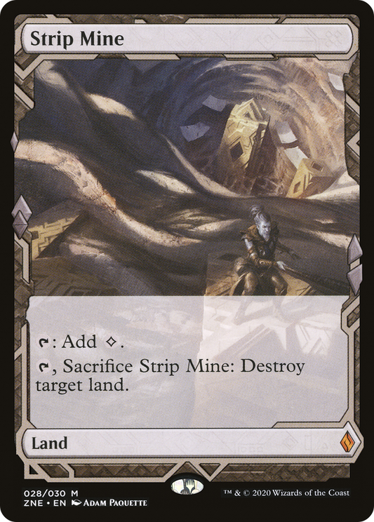 Strip Mine (ZNE-028) - Zendikar Rising Expeditions Foil