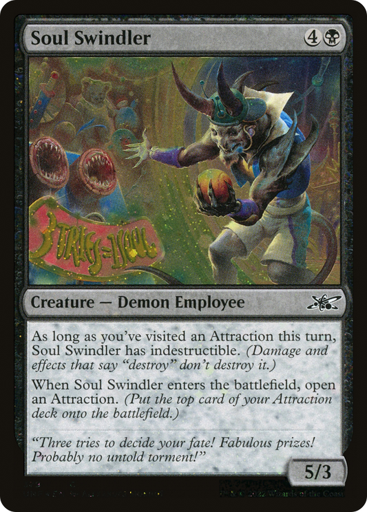 Soul Swindler (UNF-379) - Unfinity Foil