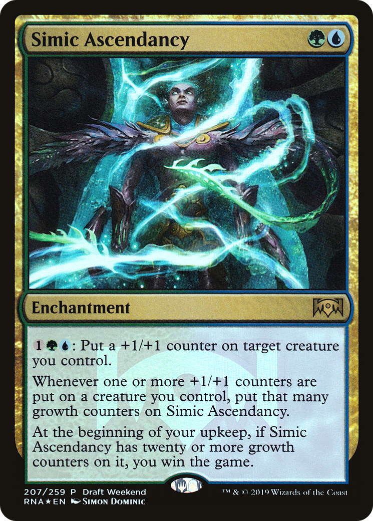 Simic Ascendancy (PRNA-207) - Ravnica Allegiance Promos Foil