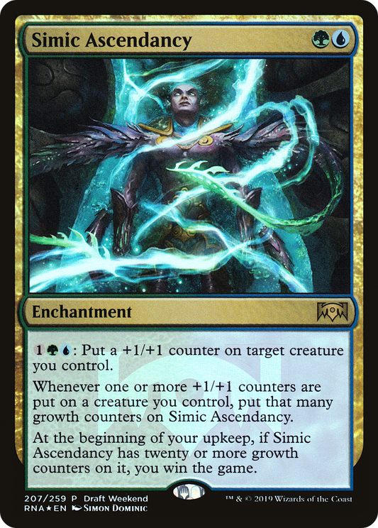 Simic Ascendancy (PRNA-207) - Ravnica Allegiance Promos Foil