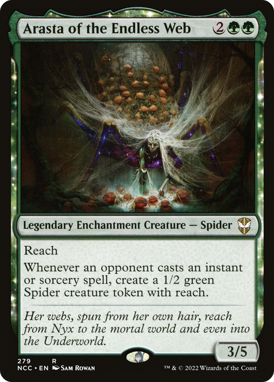 Arasta of the Endless Web (NCC-279) - New Capenna Commander