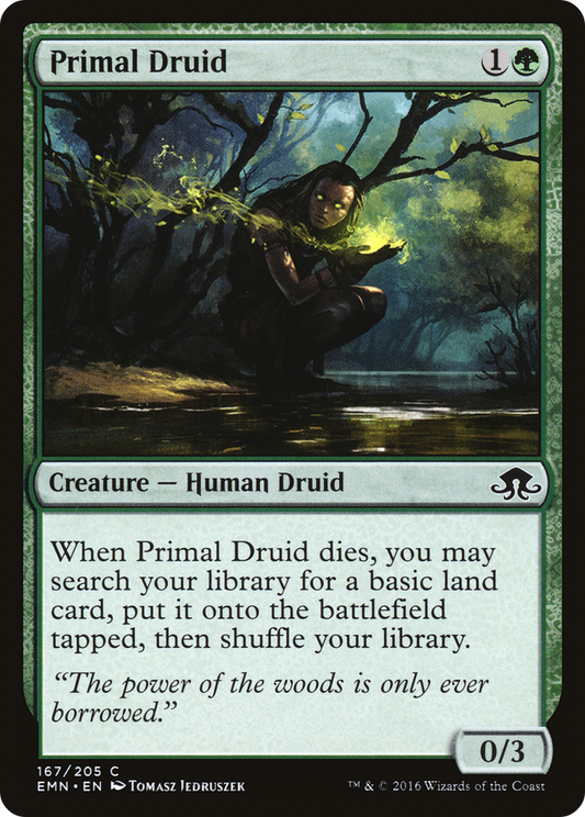 Primal Druid (EMN-167) - Eldritch Moon Foil