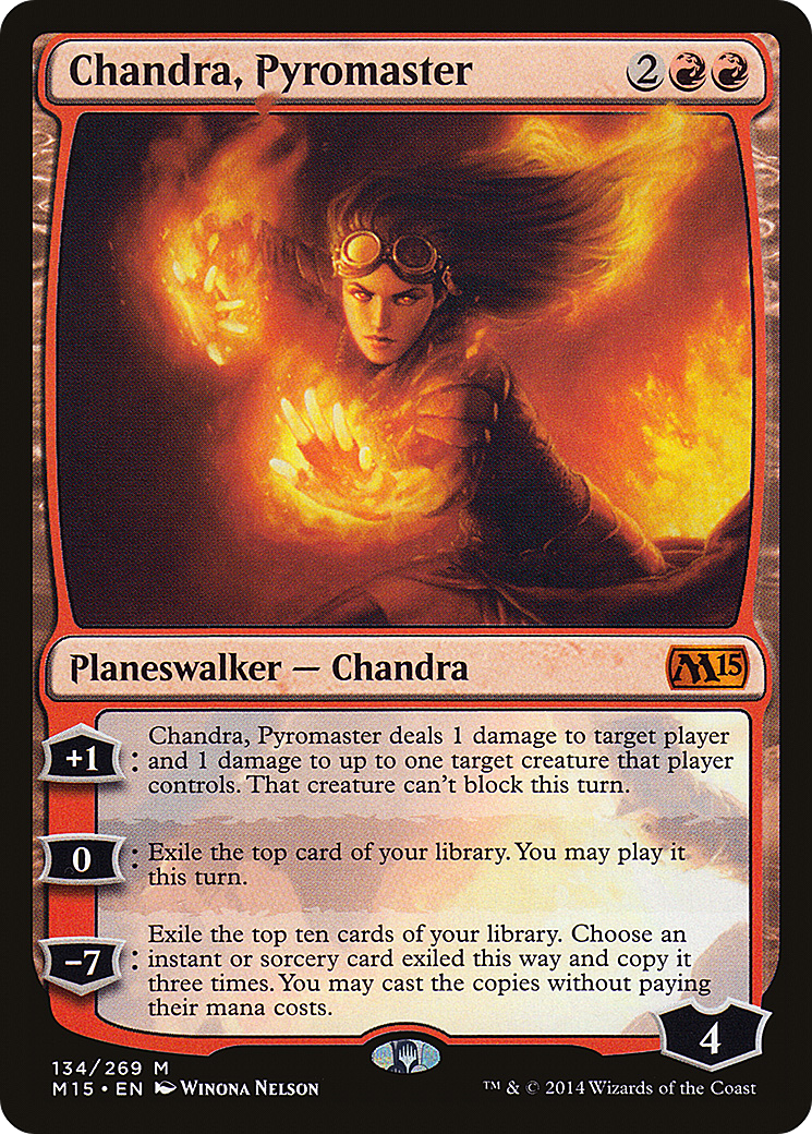 Chandra, Pyromaster (M15-134) - Magic 2015