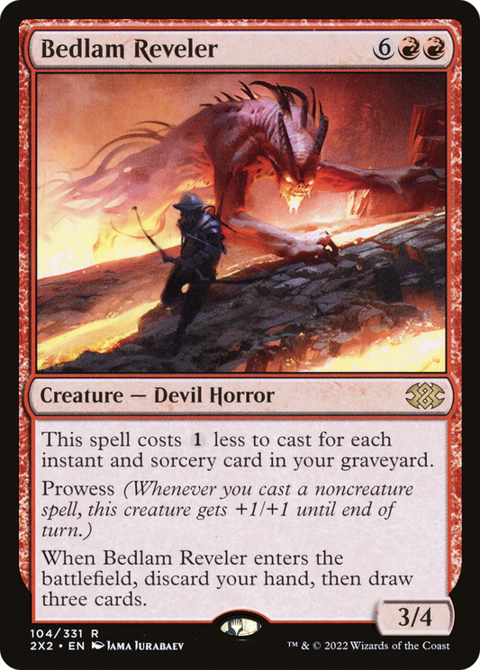 Bedlam Reveler (2X2-104) - Double Masters 2022